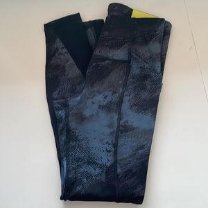 All in Motion High Rise Sculpted Leggings Blue/Grey Size XS